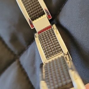 B1 stainless steel bracelet with graphite color accents